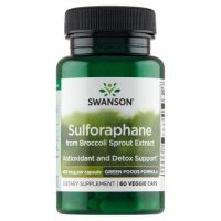SWANSON Sulforafan 400 mcg 60 kapsułek