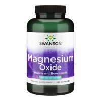 SWANSON Tlenek magnezu 200mg, 250 kapsułek