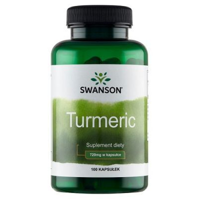 SWANSON TURMERIC 720 mg 100 kapsułek