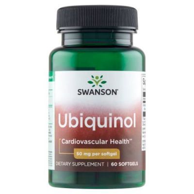 SWANSON UBIQUINOL 50 mg 60 kapsułek