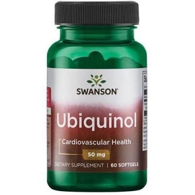 SWANSON UBIQUINOL 50 mg 60 kapsułek