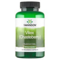 SWANSON Vitex (Chasteberry) Niepokalanek pospolity 400 mg, 120 kaps.