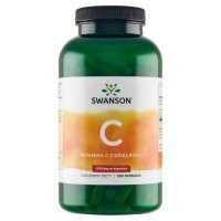 SWANSON WITAMINA C 1000 mg z dziką różą 250 kapsułek