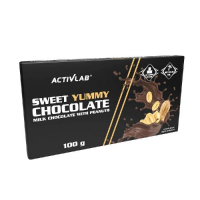 SWEET YUMMY CHOCOLATE Czekolada mleczna z orzechami archaidowymi 100 g