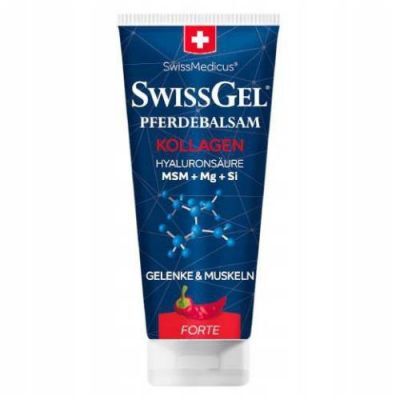 SWISSGEL końska maść z kolagenem FORTE Rozgrzewająca 200 ml