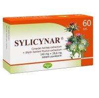 SYLICYNAR 60 tabletek na wątrobę i cholesterol