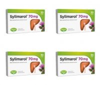 4x SYLIMAROL 70 mg 30 tabletek