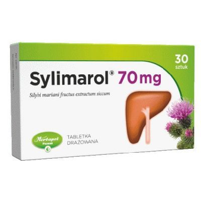 SYLIMAROL 70 mg 30 tabletek, na wątrobę