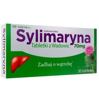 SYLIMARYNA TABLETKI Z WADOWIC 70 mg 30 tabletek
