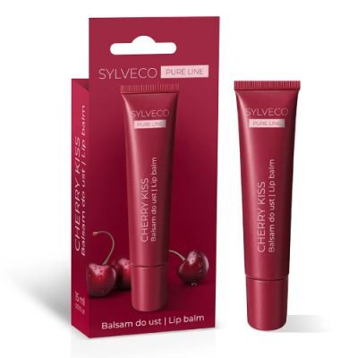 Sylveco Pure Line Balsam do ust Cherry Kiss, 15 ml