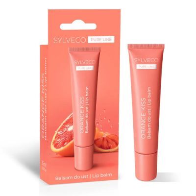 Sylveco Pure Line Balsam do ust Orange Kiss, 15 ml