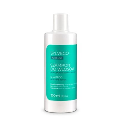 Sylveco Pure Line Szampon do włosów nawilżająco-odbudowujący, 300 ml