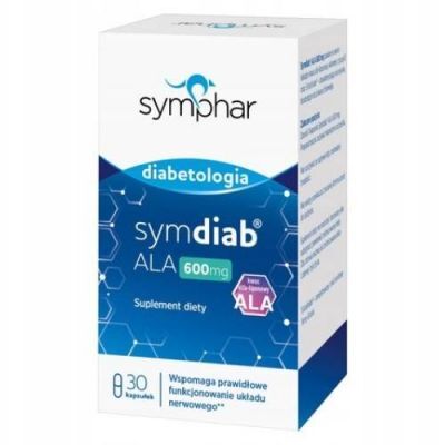Symdiab ALA 600 mg - 30 kapsułek