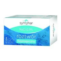 SYMPHAR NaCl 0,9% roztwór 50 ampułek po 5 ml