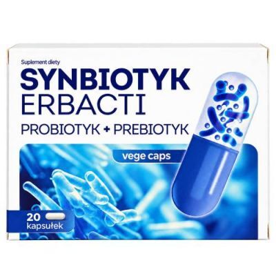 Synbiotyk Erbacti, 20 kaps.