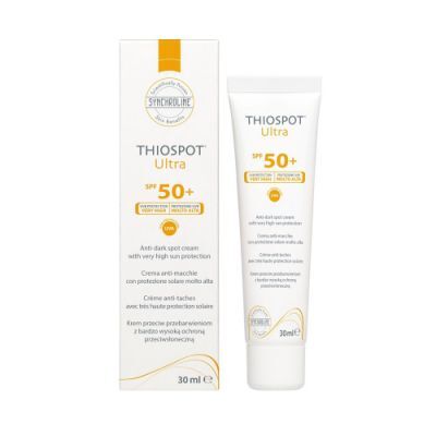 SYNCHROLINE Thiospot Ultra SPF 50+ Krem rozjaśniający na dzień z filtrem UV, 30 ml