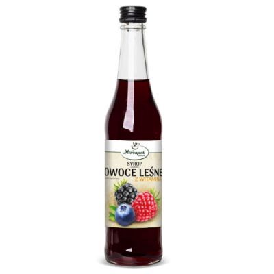 Syrop owoce leśne z witaminą C, 480 ml