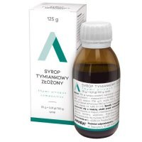 Syrop Tymiankowy o działaniu wykrztuśnym Amara, 125g