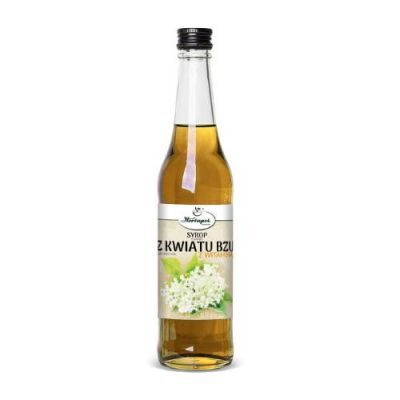 Syrop z Kwiatu bzu z witaminą C, 480 ml