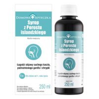 DOMOWA APTECZKA Syrop z porostu islandzkiego, 250ml