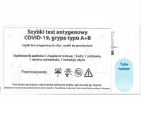 Szybki test antygenowy COVID-19, grypa typu A+B
