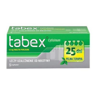 TABEX 1,5 mg, 100 tabletek