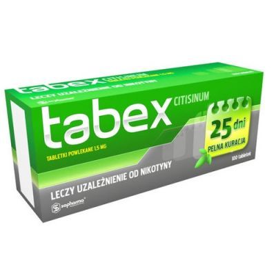 TABEX 100 tabletek