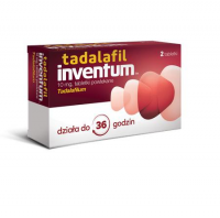 TADALAFIL INVENTUM 10 mg 2 tabletki