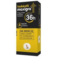 TADALAFIL MAXIGRA 10 mg 4 tabletki