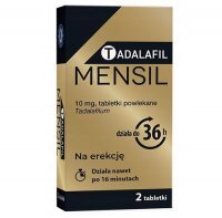 TADALAFIL MENSIL 10 mg 2 tabletki powlekane