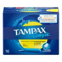 TAMPAX Compak REGULAR Tampony 16 sztuk