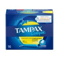 Tampax Compak Regular Tampony z aplikatorem, 16 szt.
