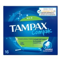 TAMPAX Compak SUPER Tampony 16 sztuk