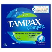TAMPAX Compak SUPER Tampony 16 sztuk