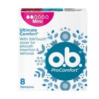 OB PROCOMFORT mini TAMPONY higieniczne 8 sztuk