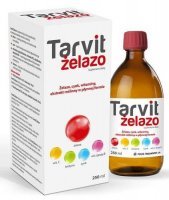 TARVIT ŻELAZO płyn 250 ml