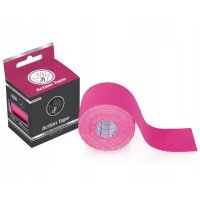 Taśma kinezjologiczna Action Premium syntetyczna różowa 5cm x 5m