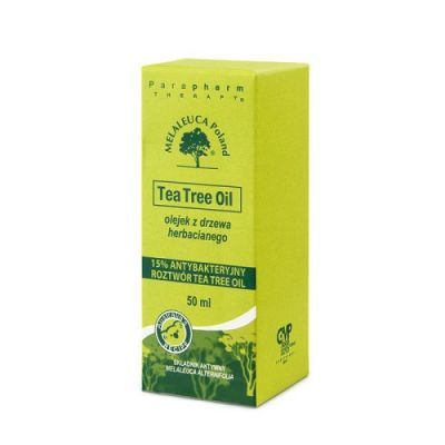 TEA TREE 15% antybakteryjny roztwór wodny olejku z drzewa herbacianego 50 ml MELALEUCA
