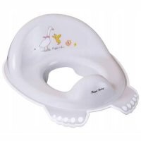 TEGA BABY Nakładka sedesowa antypoślizgowa LEŚNA OPOWIEŚĆ jasnobeżowa, 1szt.