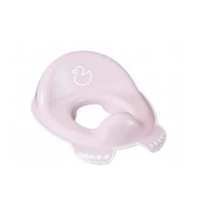 TEGA BABY Nakładka sedesowa dla dziecka antypoślizgowa KACZKA jasnoróżowa, 1sztuka