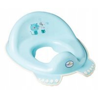 TEGA BABY Nakładka sedesowa dla dziecka antypoślizgowa PIES I KOT niebieska, 1szt. TEGA BABY Nakładka sedesowa dla dziecka antypoślizgowa PIES I KOT niebieska, 1szt.