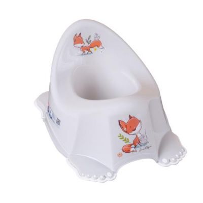 TEGA BABY Nocnik antypoślizgowy Leśna Opowieść jasnobeżowy