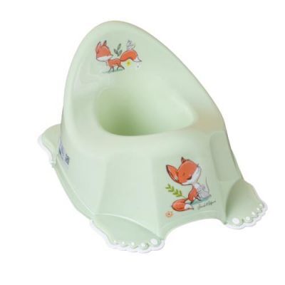 TEGA BABY Nocnik antypoślizgowy Leśna Opowieść jasnozielony, 1szt.