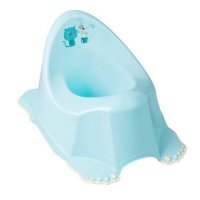 TEGA BABY Nocnik antypoślizgowy PIES I KOT - niebieski, 1 szt.