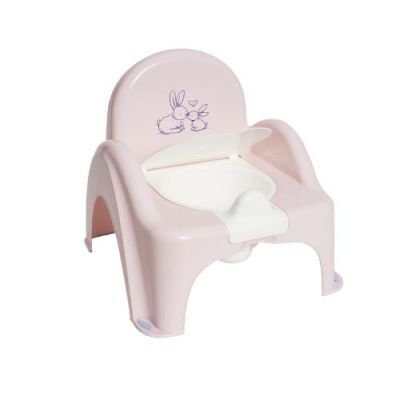 TEGA BABY Nocnik Krzesełko Króliczki jasnoróżowy