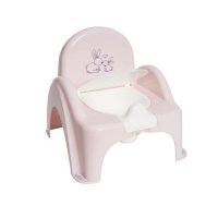 TEGA BABY Nocnik Krzesełko Króliczki jasnoróżowy