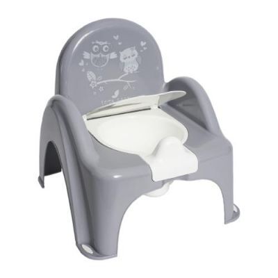 TEGA BABY Nocnik krzesełko SOWA szary, 1 szt.