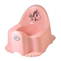 TEGA BABY Nocnik z pozytywką ECO JEDNOROŻEC jasnoróżowy, 1 szt.