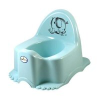 TEGA BABY Nocnik z pozytywką ECO SŁOŃ turkus, 1 szt.
