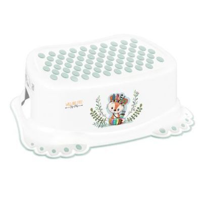TEGA BABY Podnóżek antypoślizgowy DZIKI ZACHÓD LISEK biały, 1 szt.